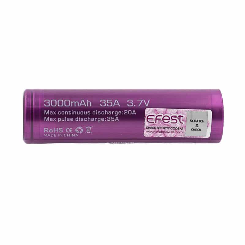 Accu 18650 Efest 3000Mah 35A