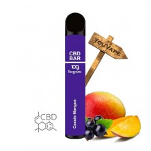 Puff Cbd Bar Cassis Mangue